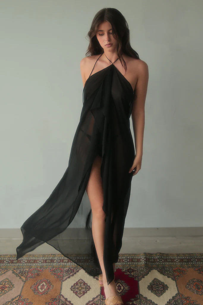 HALTER DRESS