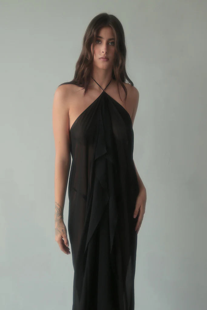 HALTER DRESS