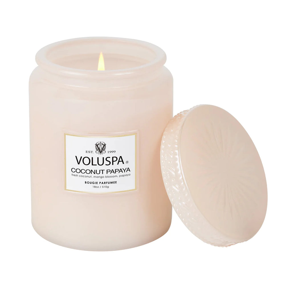VOLUSPA COCONUT PAPAYA LARGE JAR - Expect Lace