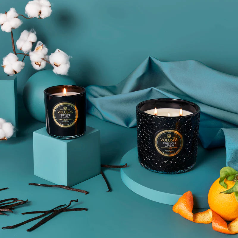 FRENCH LINEN CLASSIC CANDLE