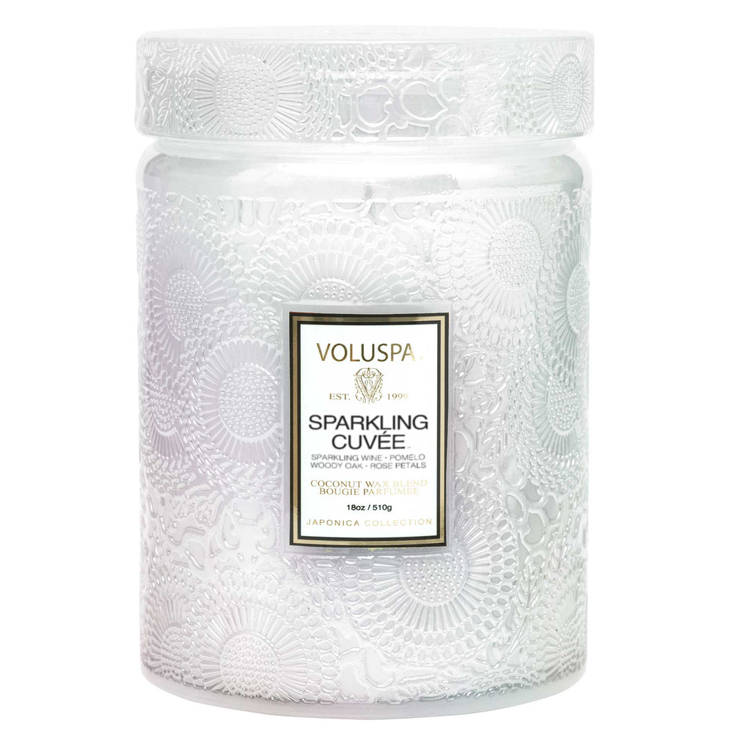 SPARKLING CUVÉE LARGE JAR CANDLE