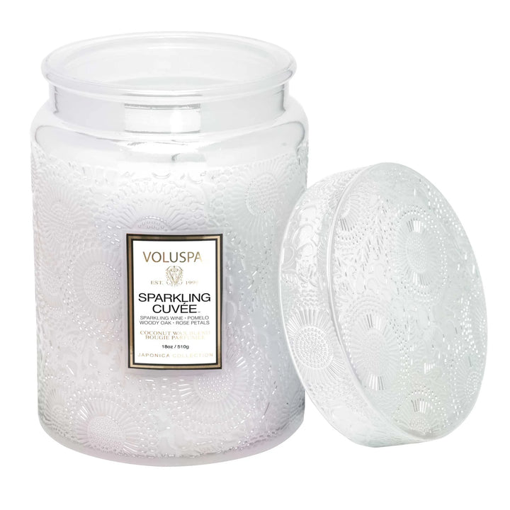 SPARKLING CUVÉE LARGE JAR CANDLE