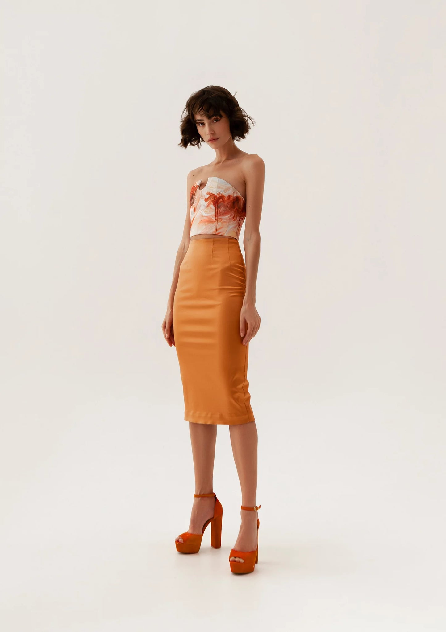 HONEY PEACH SUNSET CORSET