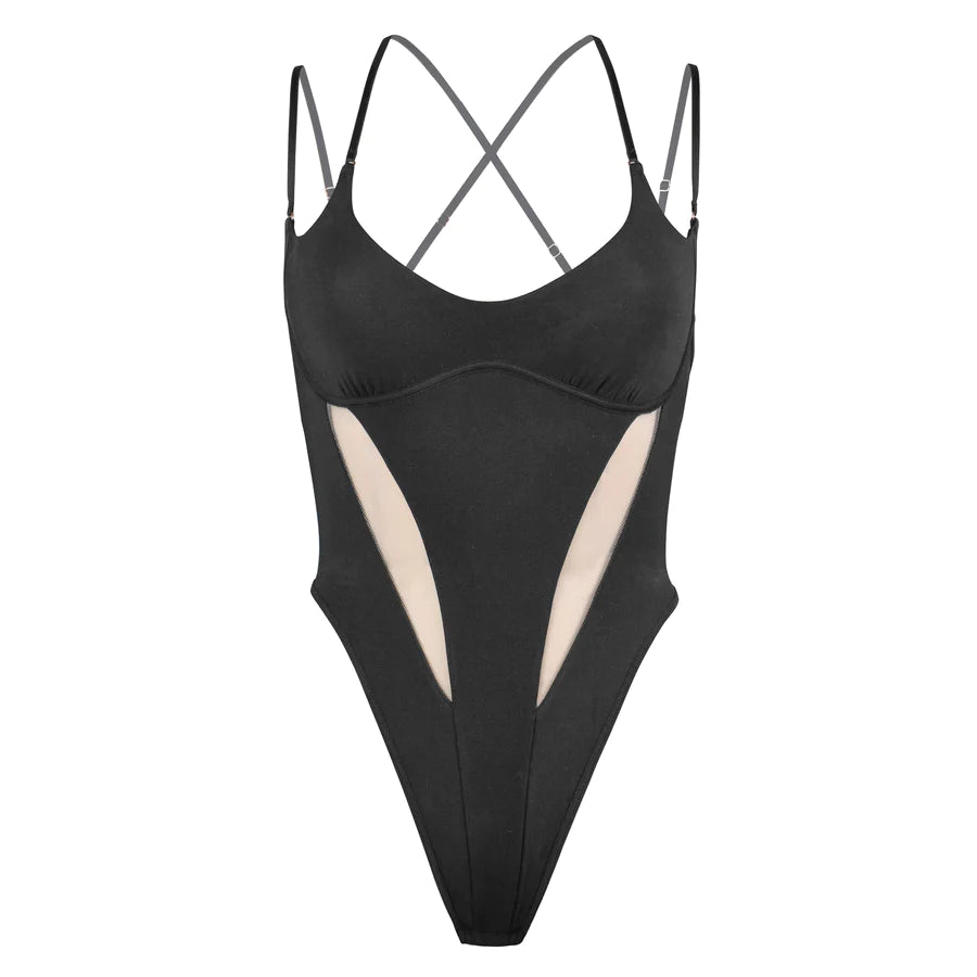 CORE ILLUSION BODYSUIT - Expect Lace