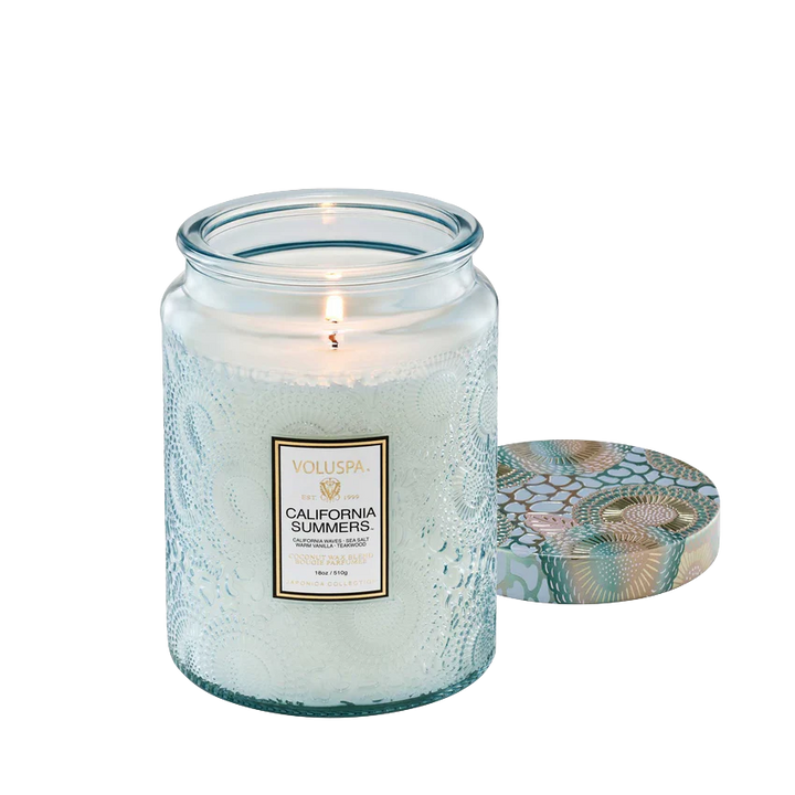 CALIFORNIA SUMMERS LARGE JAR CANDLE