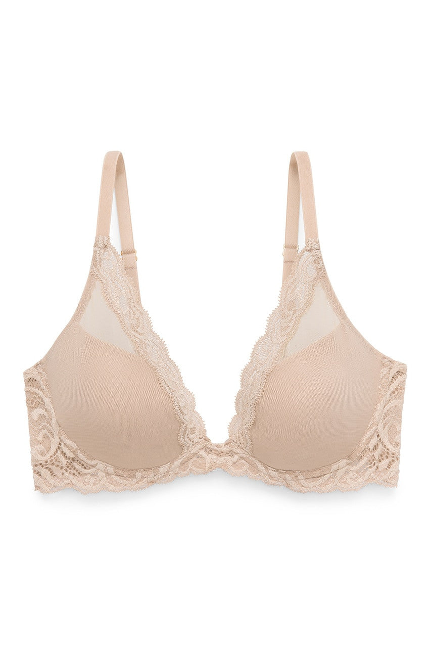 NATORI FEATHERS BRA IN CAFÉ - Expect Lace