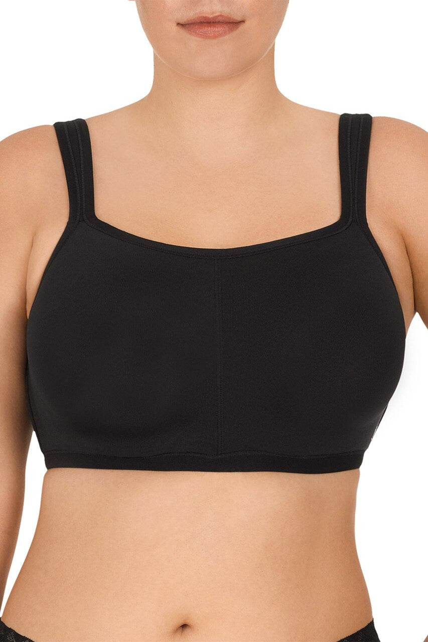 NATORI POWER YOGI SPORTS BRA IN BLACK - Expect Lace