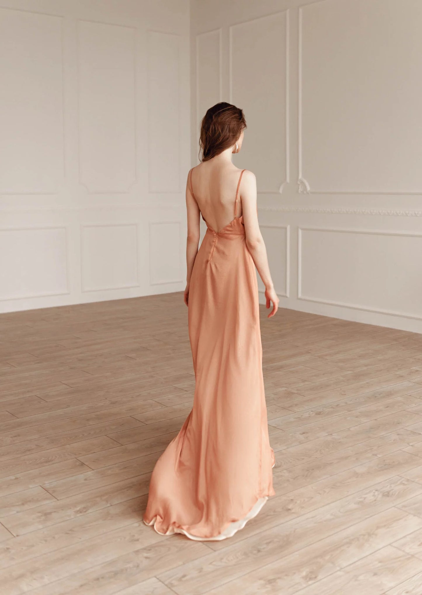 CARAMEL SUNSET DRESS