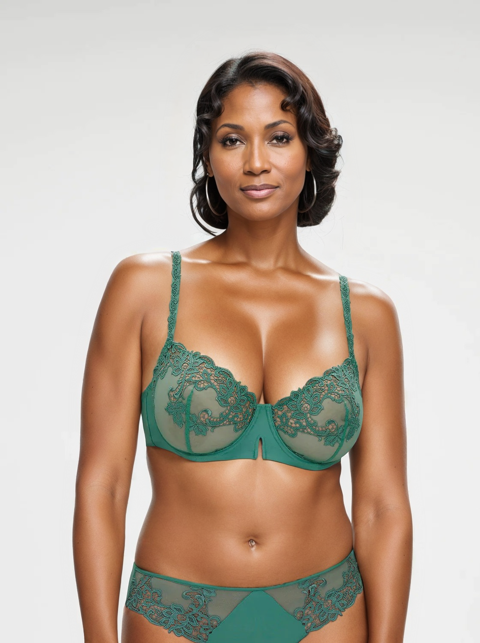 SAGA SHEER DEMI BRA