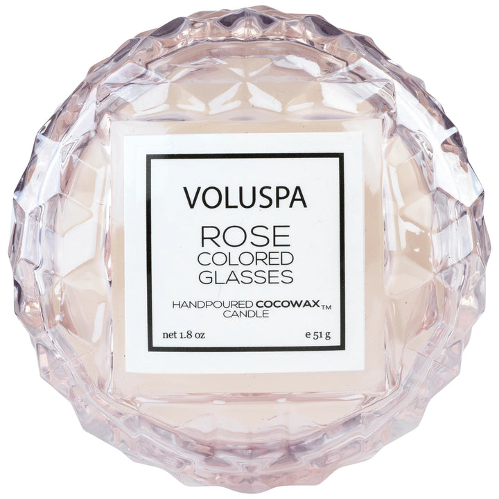 ROSE COLORED GLASSES MACARON CANDLE