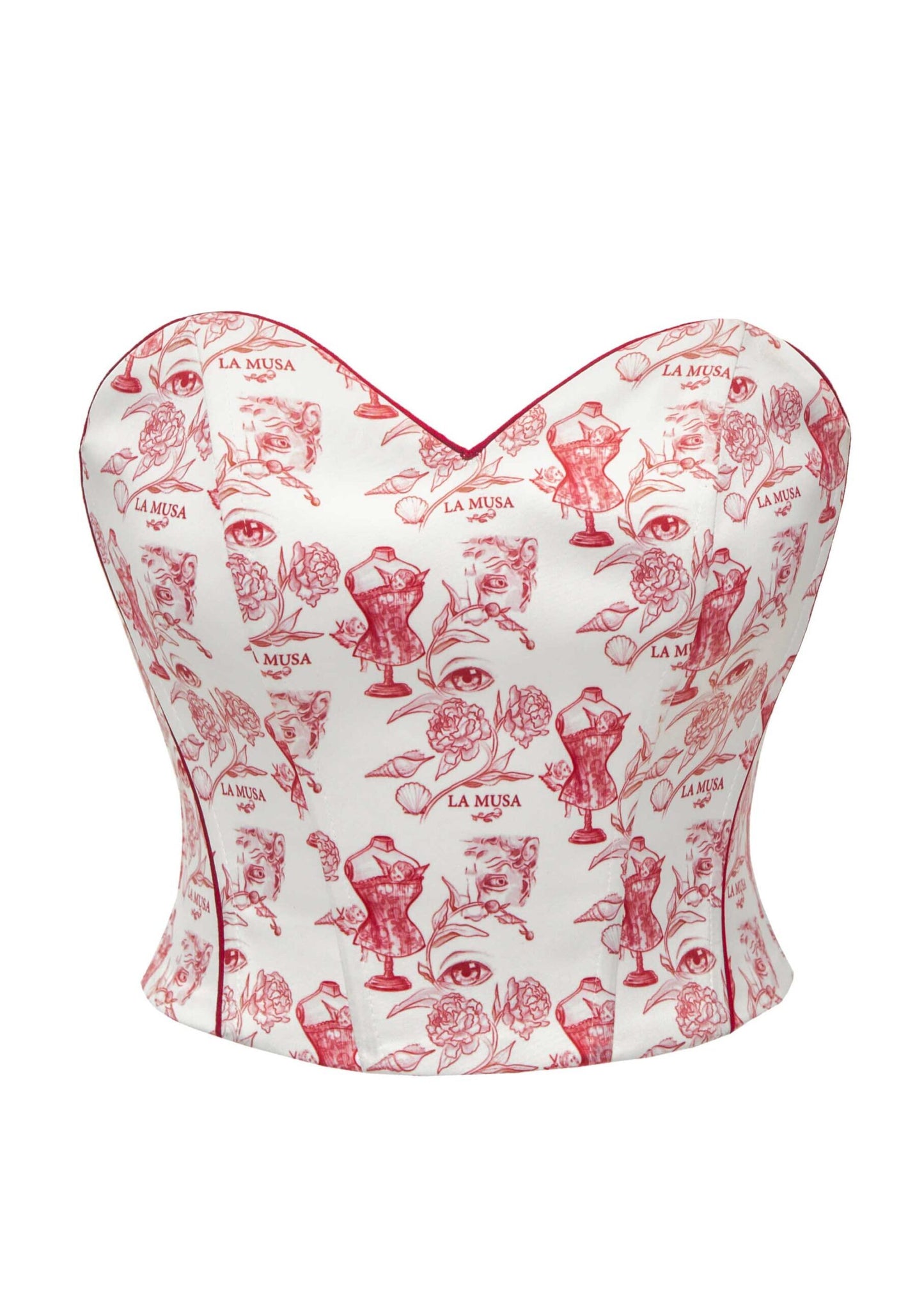 HEART CORSET BY LA MUSA - Expect Lace