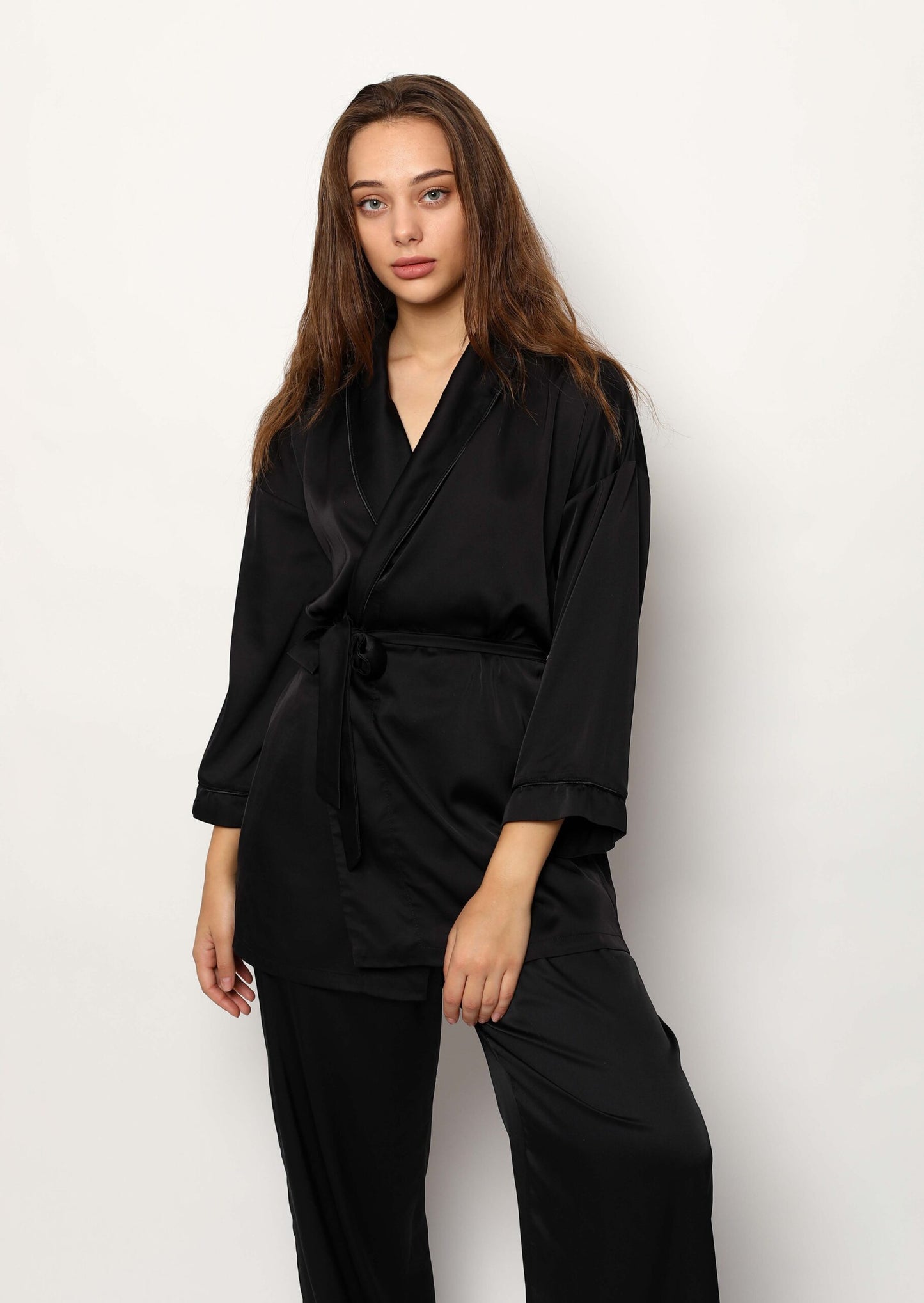 LUXURY SILK PAJAMAS - Expect Lace