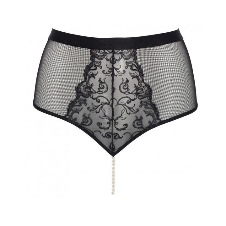 VIENNA HIGH WAIST PEARL BRIEF - Expect Lace