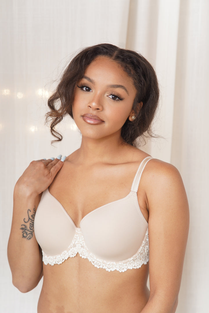 WACOAL EMBRACE LACE T-SHIRT BRA - Expect Lace