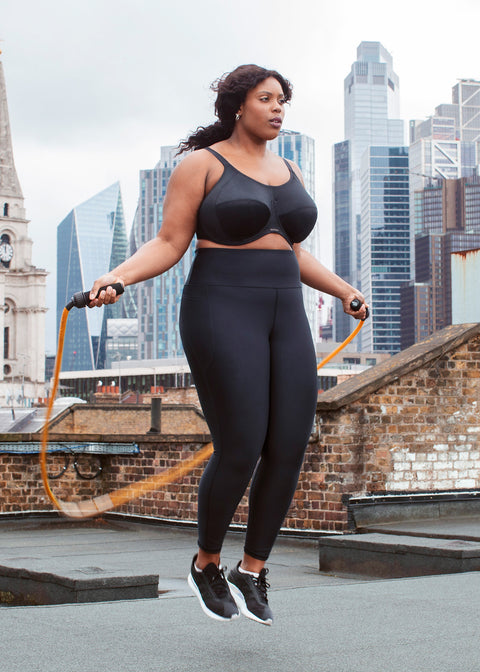 ENERGISE SPORTS BRA - BLACK - Expect Lace