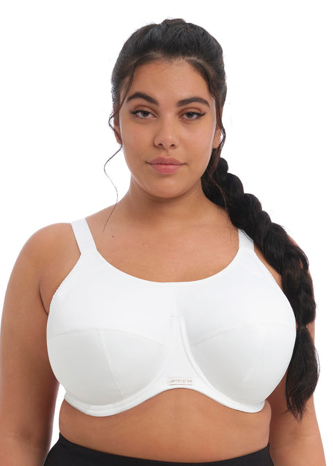 ENERGISE SPORTS BRA - WHITE - Expect Lace