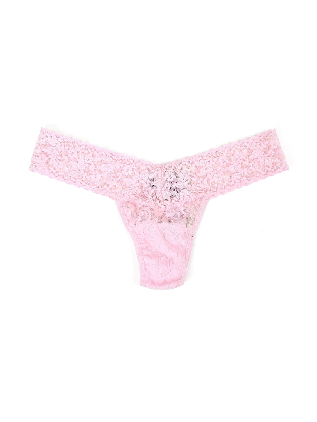 HANKY PANKY SIGNATURE LACE LOW RISE THONG - Expect Lace