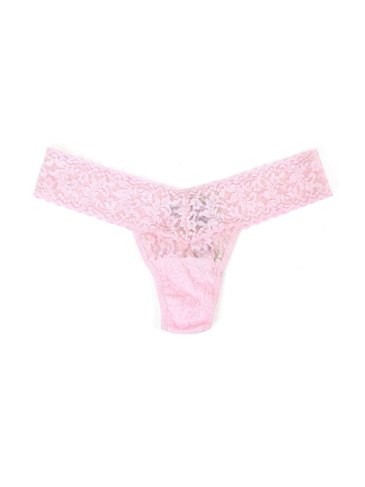 HANKY PANKY SIGNATURE LACE LOW RISE THONG - Expect Lace