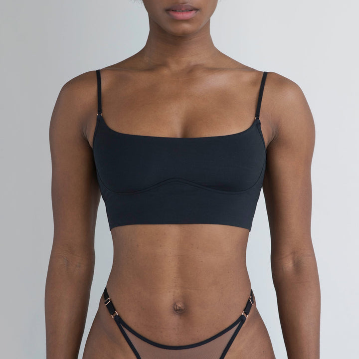 CORE LONG LINE BRALETTTE - Expect Lace
