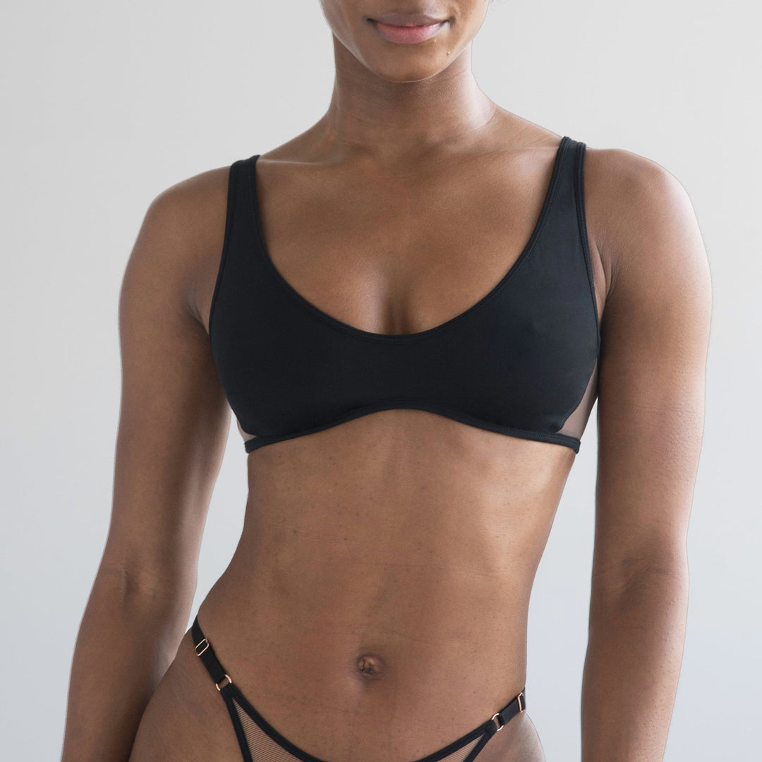 CORE SCOOP NECK BRALETTE - Expect Lace