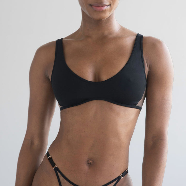 CORE SCOOP NECK BRALETTE - Expect Lace