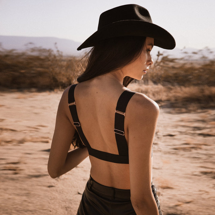 VERTIGO V NECK BRALETTE - Expect Lace