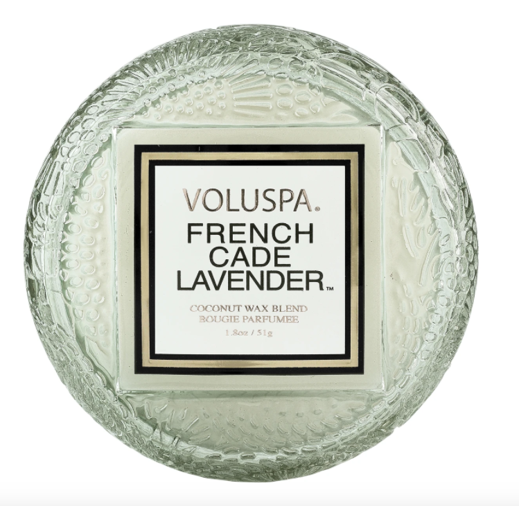 VOLUSPA FRENCH CADE LAVENDAR MACARON CANDLE - Expect Lace