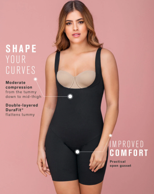 UNDETECTABLE STEP-IN MID-THIGH BODY SHAPER