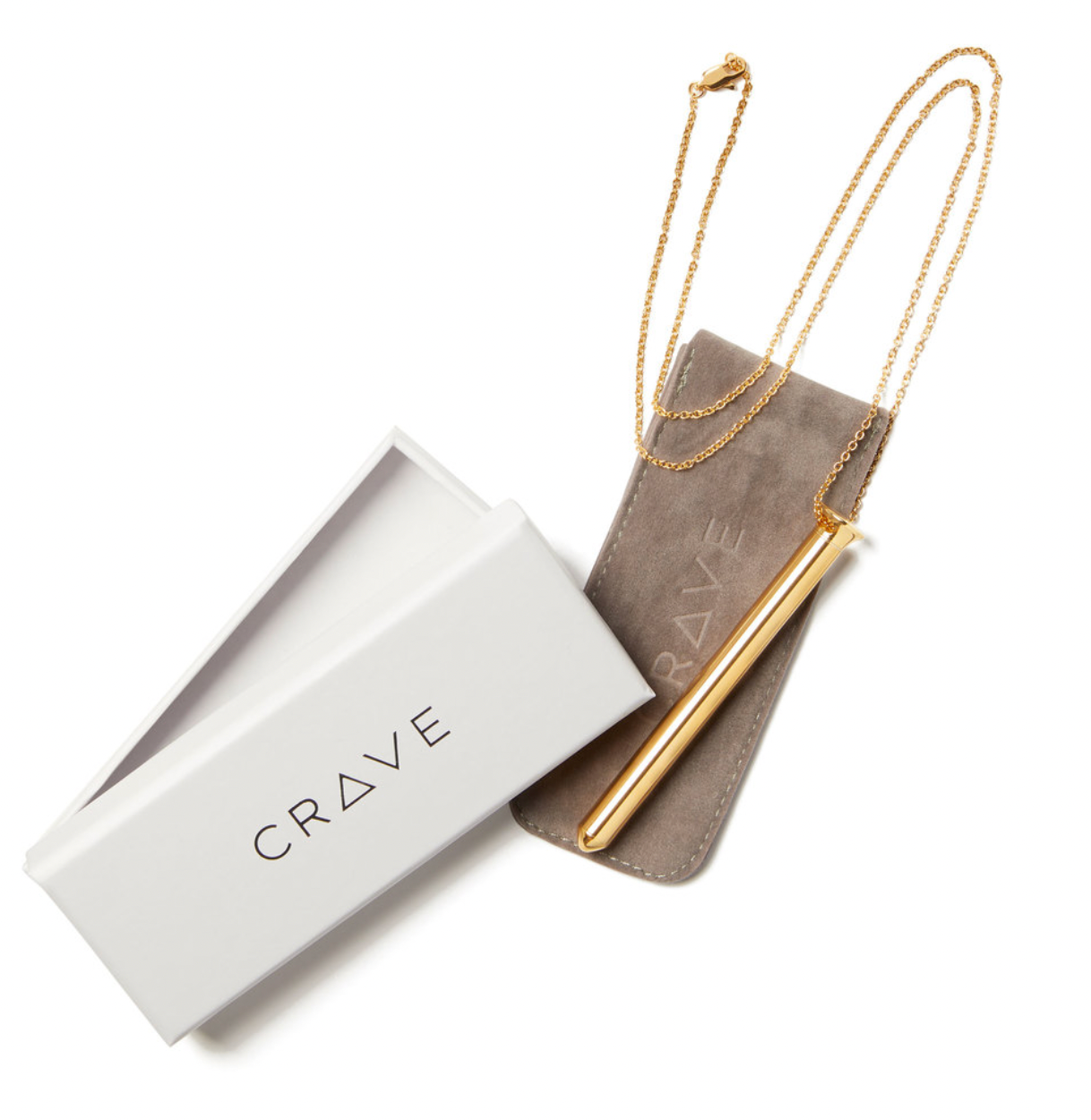 CRAVE VESPER NECKLACE 24K GOLD - Expect Lace
