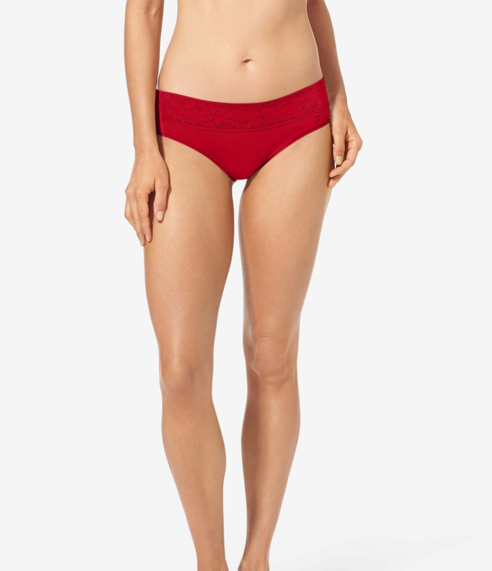 SECOND SKIN LACE WAISTBAND CHEEKY - Expect Lace