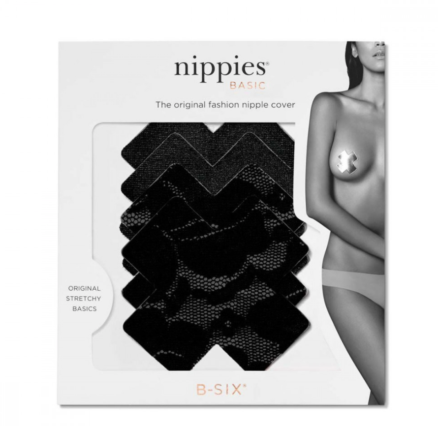 NIPPIES BASIC CROSS PASTIES - Expect Lace