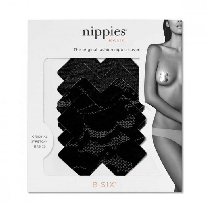 NIPPIES BASIC CROSS PASTIES - Expect Lace