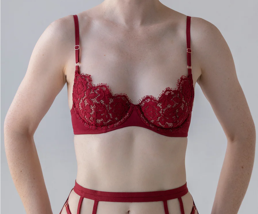 FRISSON SCOOP DEMI BRA - Expect Lace