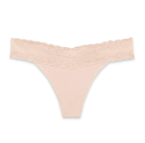 NATORI BLISS PERFECTION ONE SIZE THONG - Expect Lace