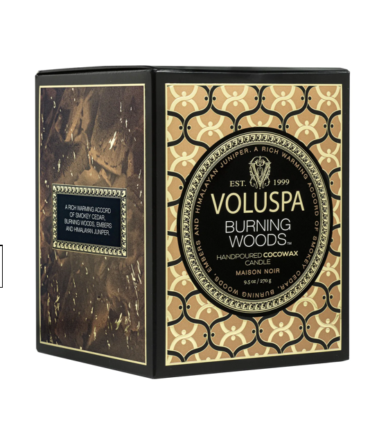 BURNING WOODS CLASSIC CANDLE - Expect Lace