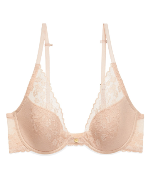 Buy Lace High Neck Bralette Soft Bralette With Underwire Cups Online in  India 