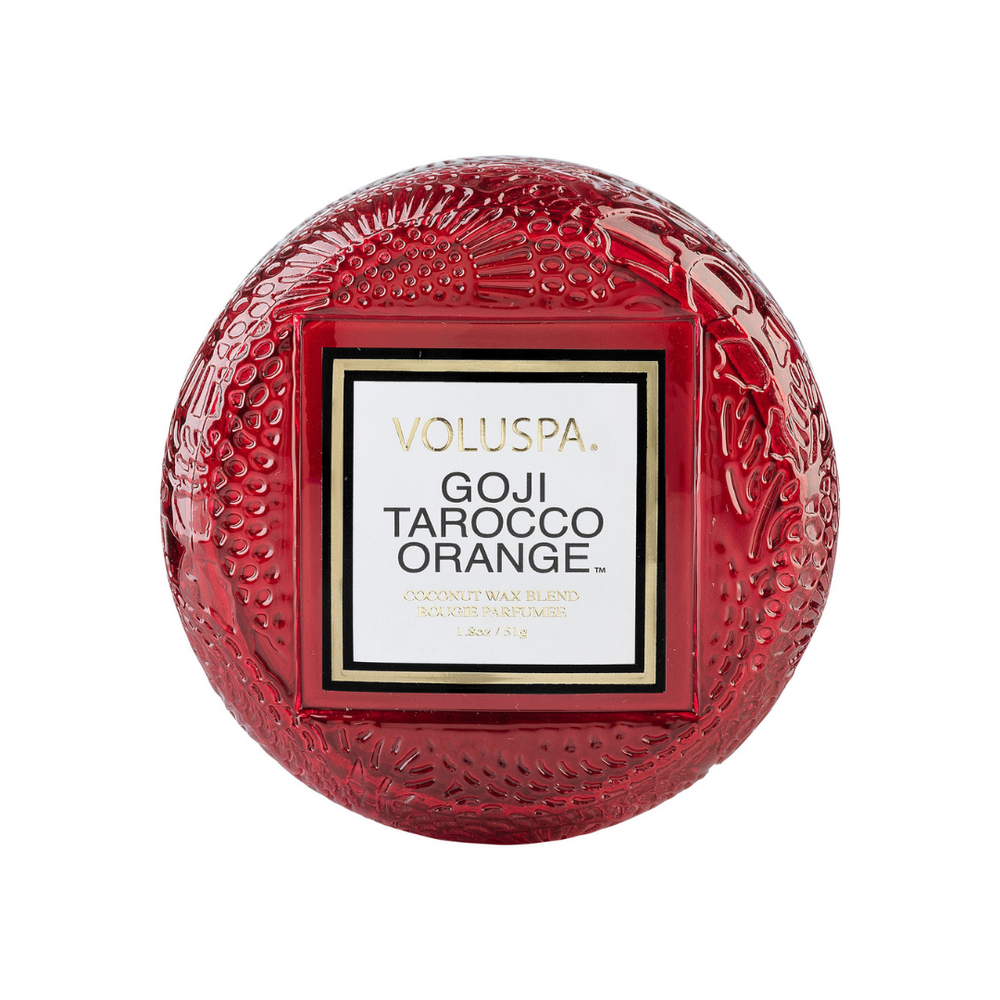 GOJI TAROCCO ORANGE MACARON CANDLE - Expect Lace