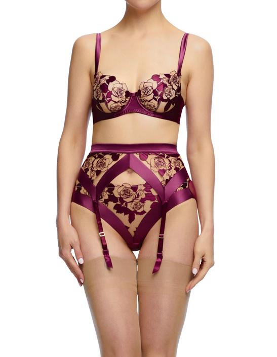 ROSABELLE UNDERWIRE BRA BLACK - Expect Lace