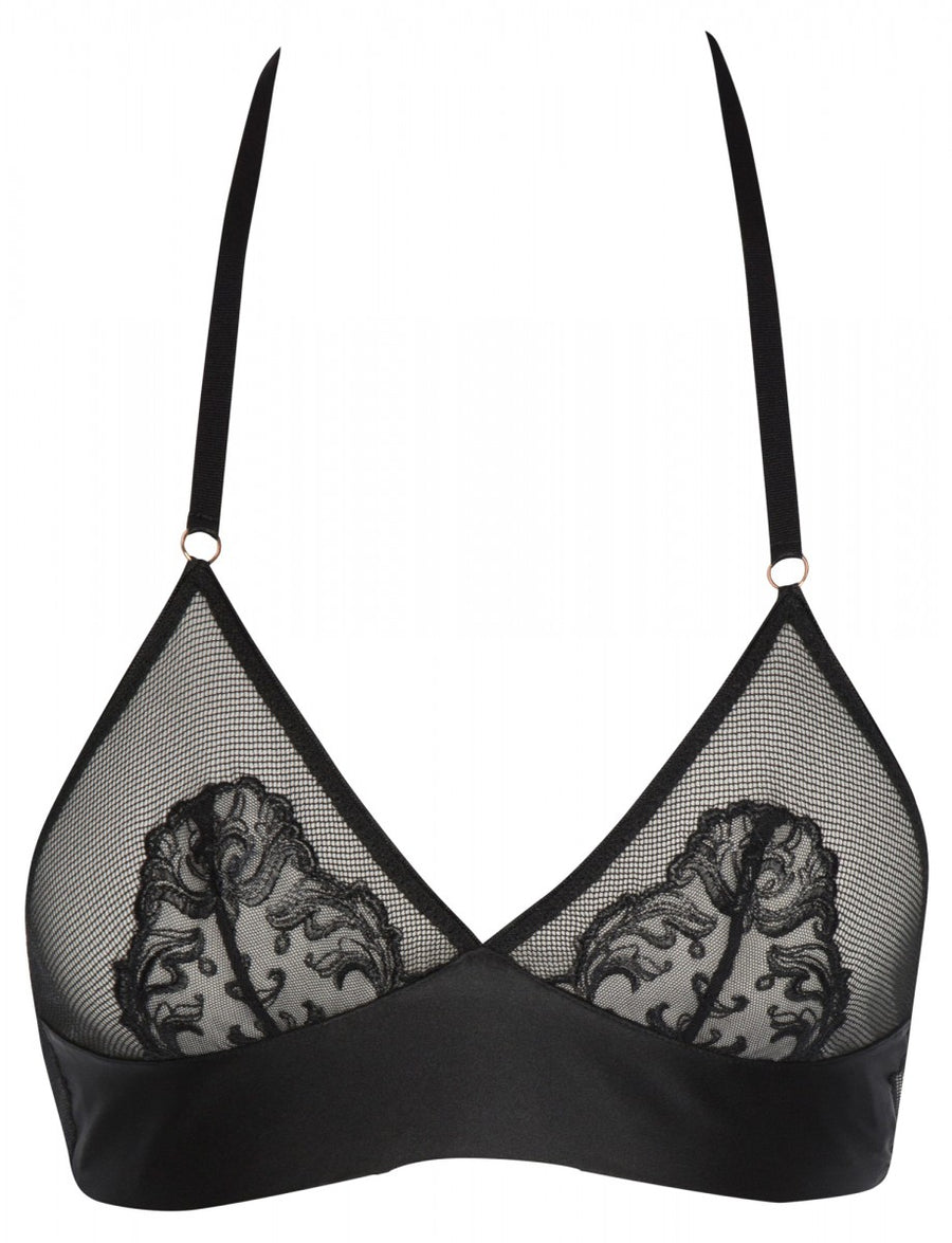 VIENNA HALTER BRALETTE - Expect Lace