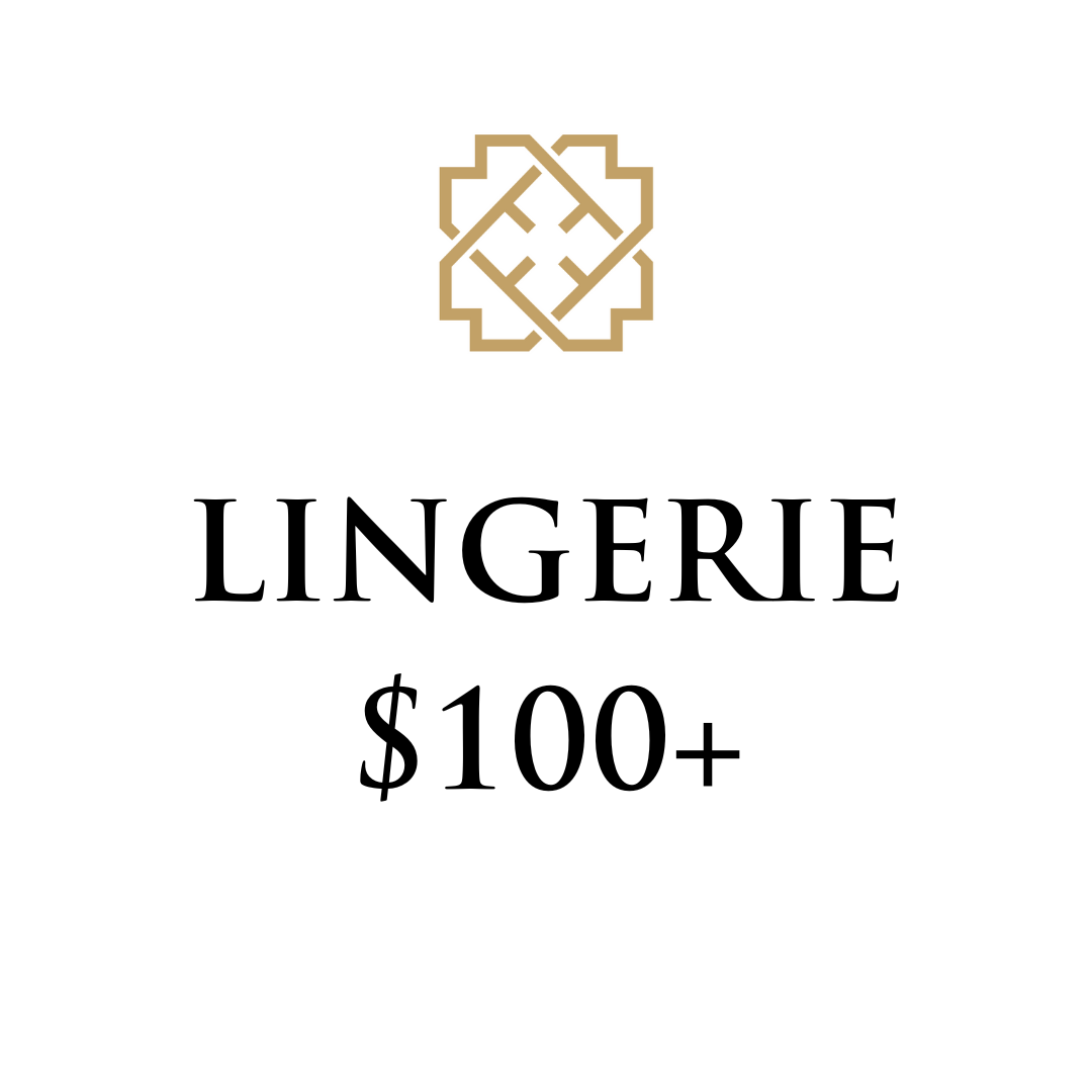 $100+ LINGERIE