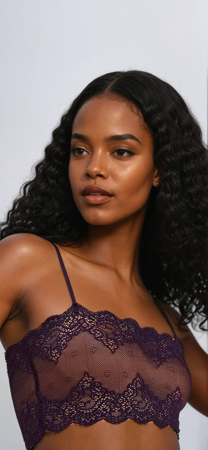 SO FINE LACE CROP CAMI