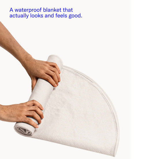 DAME THRO WATERPROOF SEX BLANKET - OAT