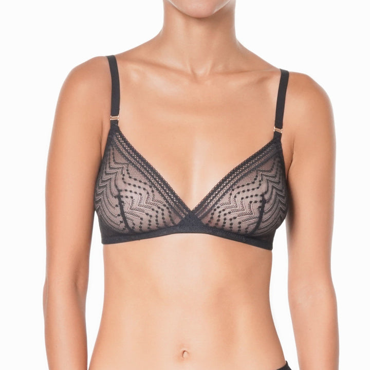 ECLATANTE NOIR WIRELESS BRALETTE