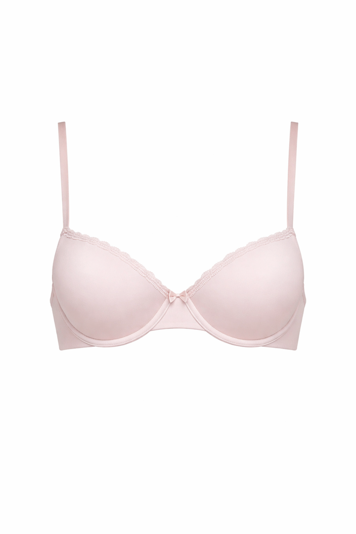 ADORNED COTTON UNLINED UNDERWIRE BRA