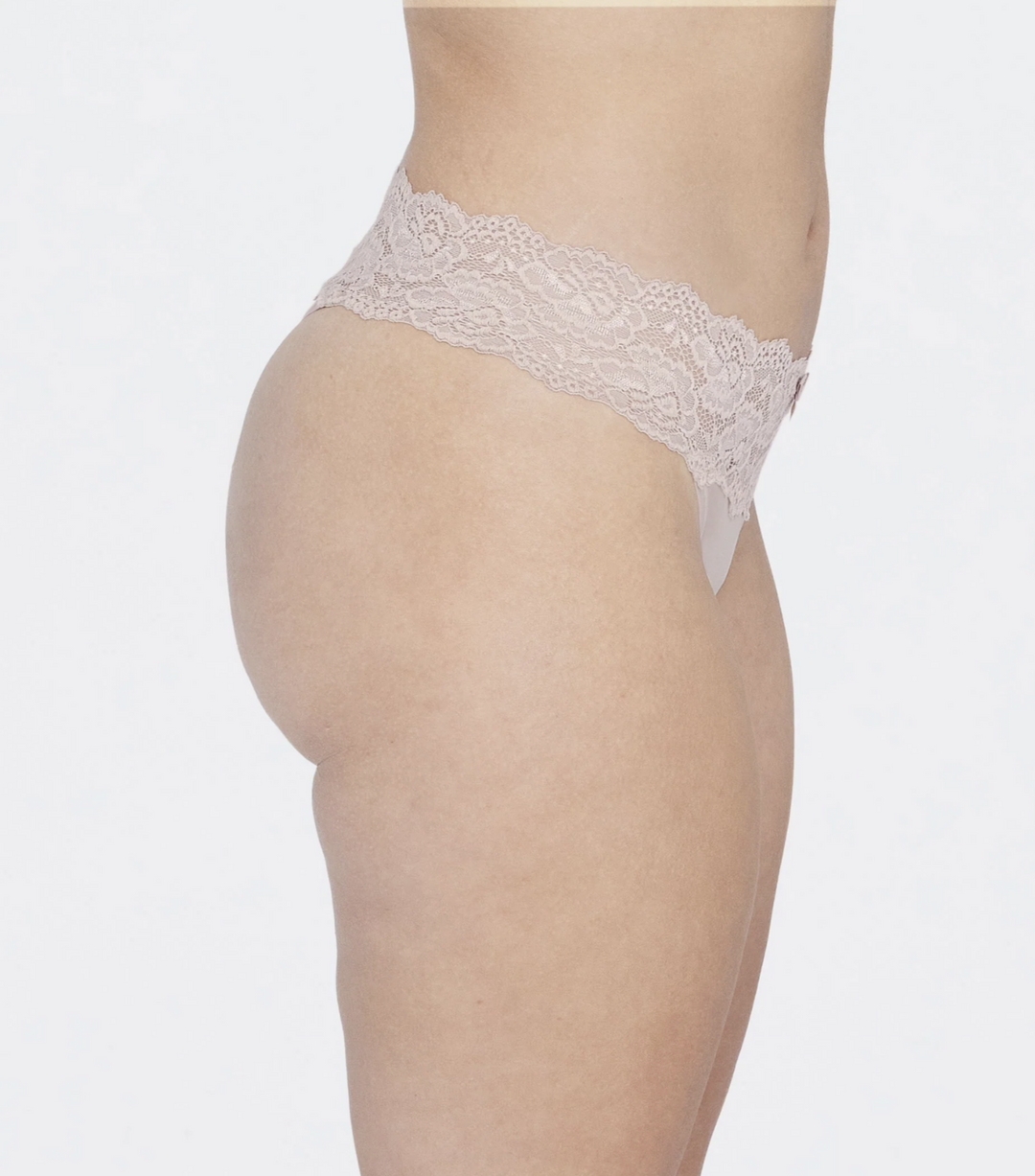 GODDESS LACE TRIM THONG