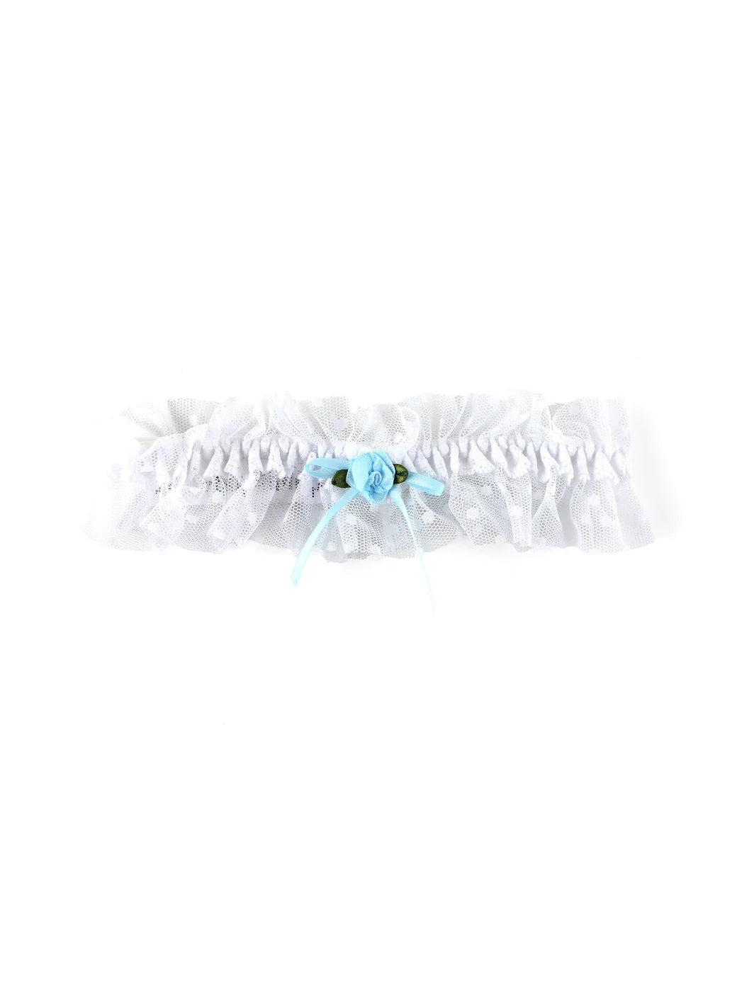 DOTTED TULLE BRIDAL GARTER