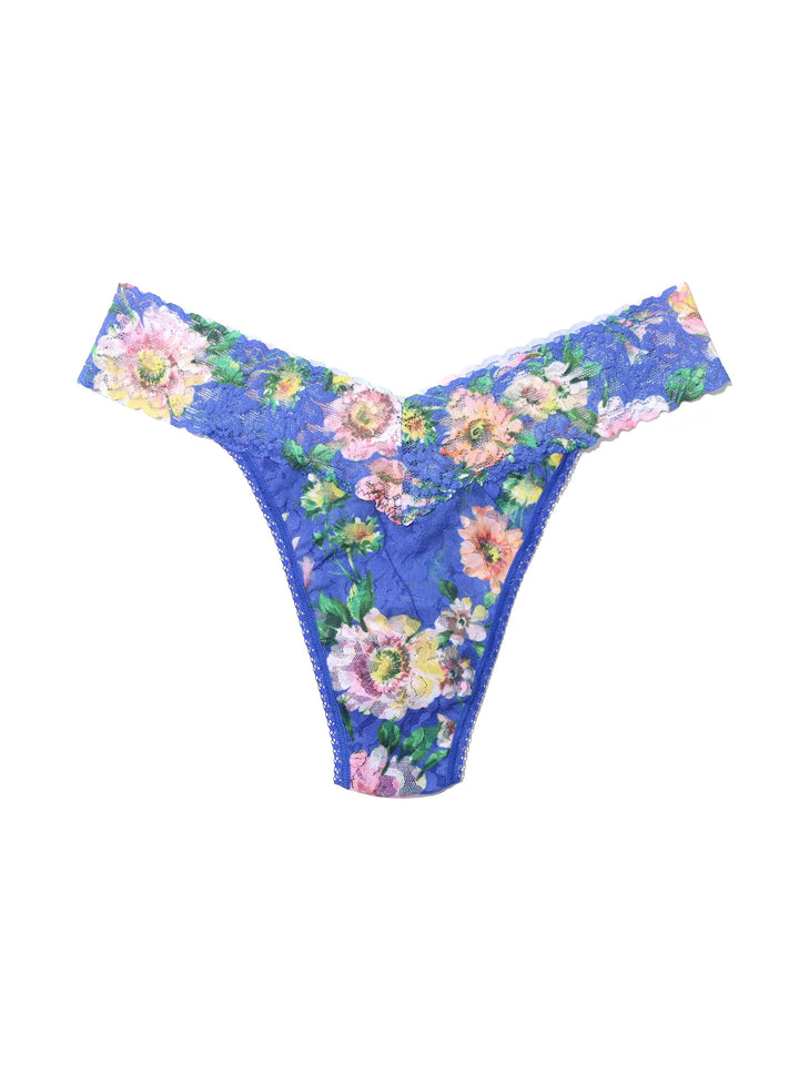 HANKY PANKY PRINTED LACE ORIGINAL RISE THONG