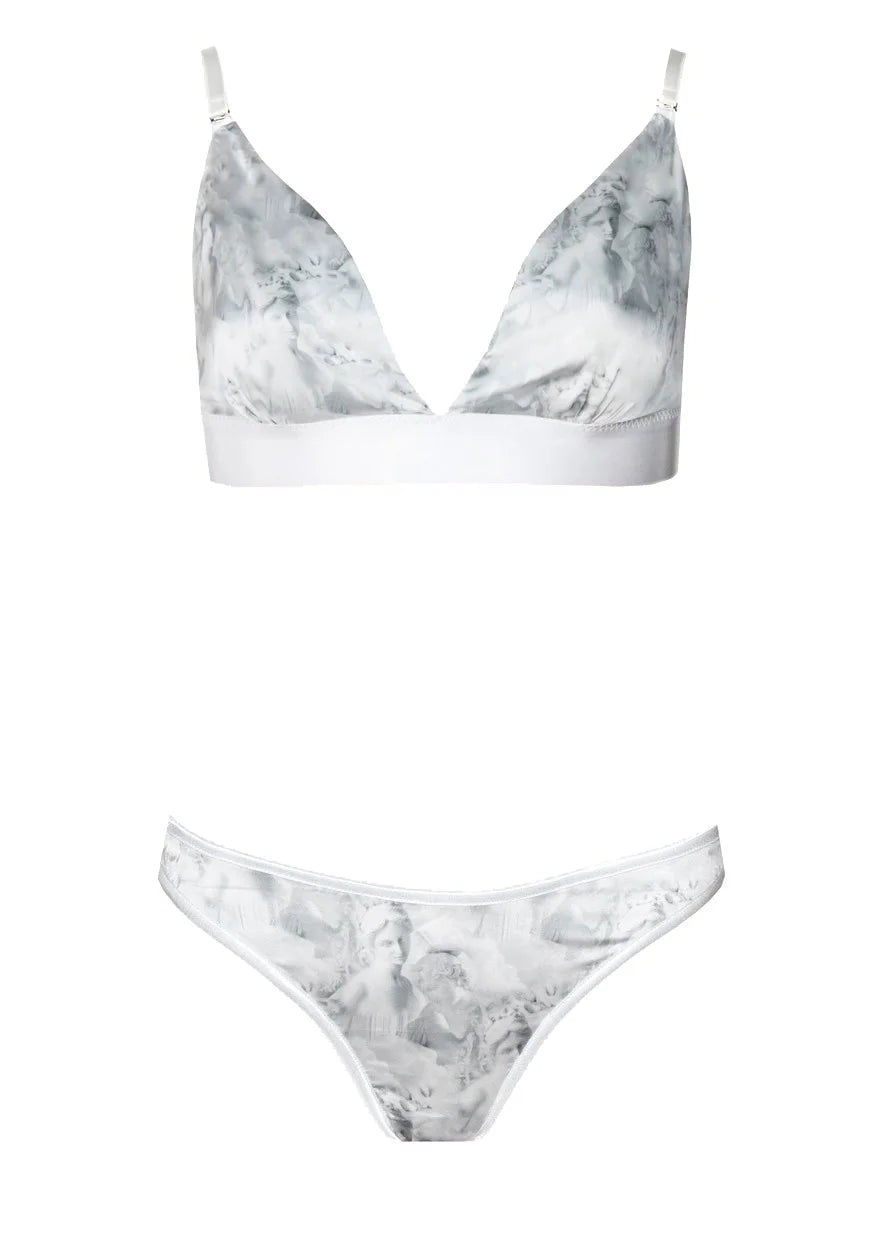 MARBLE LINGERIE SET