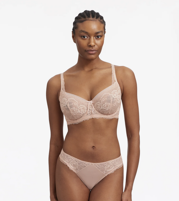 MINX LACE TRIM THONG