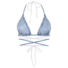 Load image into Gallery viewer, BLEACH DENIM MULTIWAY TOP - Expect Lace
